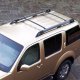 Nissan Pathfinder 2005-2012 Black Aluminum Roof Rack Crossbars