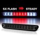 Chevy Colorado 2004-2012 Smoked Flash LED Third Brake Light