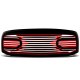 Dodge Ram 2006-2008 Black Red Custom Grille