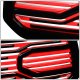 Dodge Ram 1500 2013-2018 Black Red Custom Grille