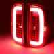 Toyota Tundra 2014-2021 Black C-Tube LED Tail Lights