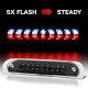 Dodge Ram 2002-2008 Black Flash LED Third Brake Light