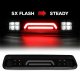 Ford Explorer Sport Trac 2007-2010 Black Smoked Tube Flash LED Third Brake Light