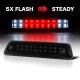 Ford F150 2009-2014 Black Smoked Flash LED Third Brake Light