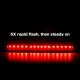 Ford Excursion 2000-2005 Black Flash LED Third Brake Light