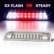 GMC Sierra 2500HD 2007-2014 Clear Flash LED Third Brake Light