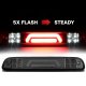 Ford F350 Super Duty 1999-2007 Smoked Tube Flash LED Third Brake Light