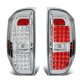 Toyota Tundra 2014-2021 Clear LED Tail Lights