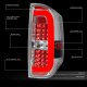 Toyota Tundra 2014-2021 Clear Red C-Tube LED Tail Lights