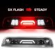 Chevy Silverado 3500HD 2015-2018 Black Tube Flash LED Third Brake Light