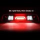 Chevy Silverado 3500HD 2015-2018 Black Tube Flash LED Third Brake Light