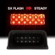 Isuzu Hombre 1996-2000 Black Smoked Flash LED Third Brake Light
