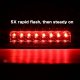 Toyota Tacoma 1995-2017 Smoked Flash LED Third Brake Light