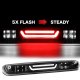 GMC Sierra 2500HD 2007-2014 Black Tube Flash LED Third Brake Light