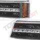 Chevy Silverado 1500 2003-2005 Black Front Grill and Headlights LED Bumper Lights