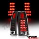 Chevy Suburban 1992-1999 LED Tail Lights Black