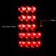 GMC Sierra 1988-1998 LED Tail Lights Black