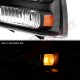 Ford F250 Super Duty 1999-2004 Black Headlights Conversion