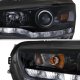 Mitsubishi Lancer 2008-2015 Smoked Projector Headlights LED DRL
