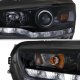 Mitsubishi Lancer 2008-2017 Smoked Projector Headlights LED DRL