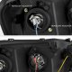 Mitsubishi Lancer 2008-2015 Smoked Projector Headlights LED DRL