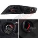 Mitsubishi Lancer 2008-2015 Smoked Projector Headlights LED DRL and LED Tail Lights