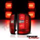 Chevy Silverado 1500 2014-2018 LED Tail Lights Tube Bar