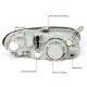 Kia Sephia 1998-2001 Black Headlights
