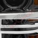 Chevy Silverado 2014-2015 Smoked Projector Headlights LED DRL