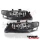 Acura TSX 2004-2008 Black Projector Headlights