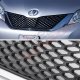 Toyota Sienna 2011-2017 Black Front Grille with Chrome Trim and Projector Headlights