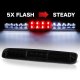 Chevy Silverado 2500HD 2001-2006 Black Smoked Flash LED Third Brake Light