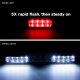 GMC Sierra Denali 2002-2006 Smoked Flash LED Third Brake Light