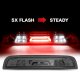 GMC Sierra 2014-2018 Smoked Tube Flash LED Third Brake Light
