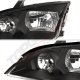 Ford Focus 2005-2007 Black Headlights