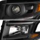 Chevy Tahoe 2015-2020 Black Projector Headlights LED DRL
