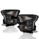 Ford F150 2015-2017 Smoked Halogen Headlights