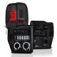 Ford F350 Super Duty 2008-2010 Smoked Halo Projector Headlights Tube LED Tail Lights