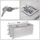 Ford F350 Super Duty 2011-2016 Aluminum Truck Tool Box 36 Inches Key Lock