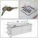 Jeep Wrangler JK 2007-2018 Aluminum Truck Tool Box 42 Inches Key Lock