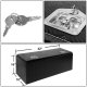 Dodge Ram 2500 1994-2002 Black Aluminum Truck Tool Box 42 Inches Key Lock