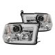 Dodge Ram 2009-2018 LED Tube DRL Projector Headlights