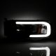 Dodge Ram 3500 2003-2005 Black LED Tube DRL Projector Headlights