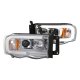 Dodge Ram 2500 2003-2005 LED Tube DRL Projector Headlights