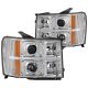 GMC Sierra Denali 2008-2013 LED DRL Projector Headlights