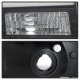 Ford F350 Super Duty 1999-2004 Black Tube DRL Projector Headlights
