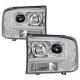 Ford F350 Super Duty 1999-2004 Tube DRL Projector Headlights