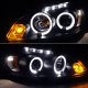Chevy Impala 2006-2011 Black Smoked Projector Headlights
