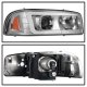 GMC Sierra 1999-2006 LED Tube DRL Projector Headlights