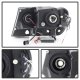 Jeep Grand Cherokee 1999-2004 Black Smoked Projector Headlights